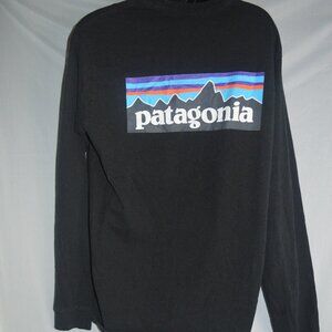 Patogonia long sleeve graphic size medium shirt men or women